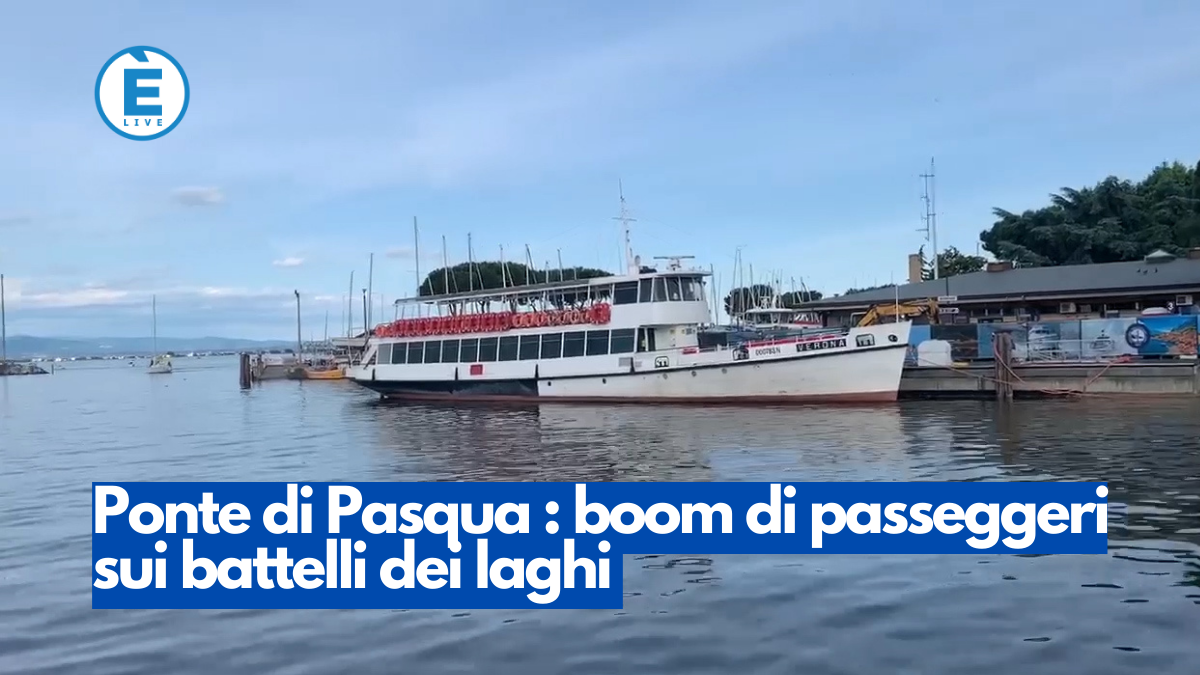 Ponte Di Pasqua Boom Di Passeggeri Sui Battelli Dei Laghi