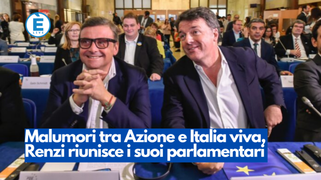 Malumori Tra Azione E Italia Viva Renzi Riunisce I Suoi Parlamentari