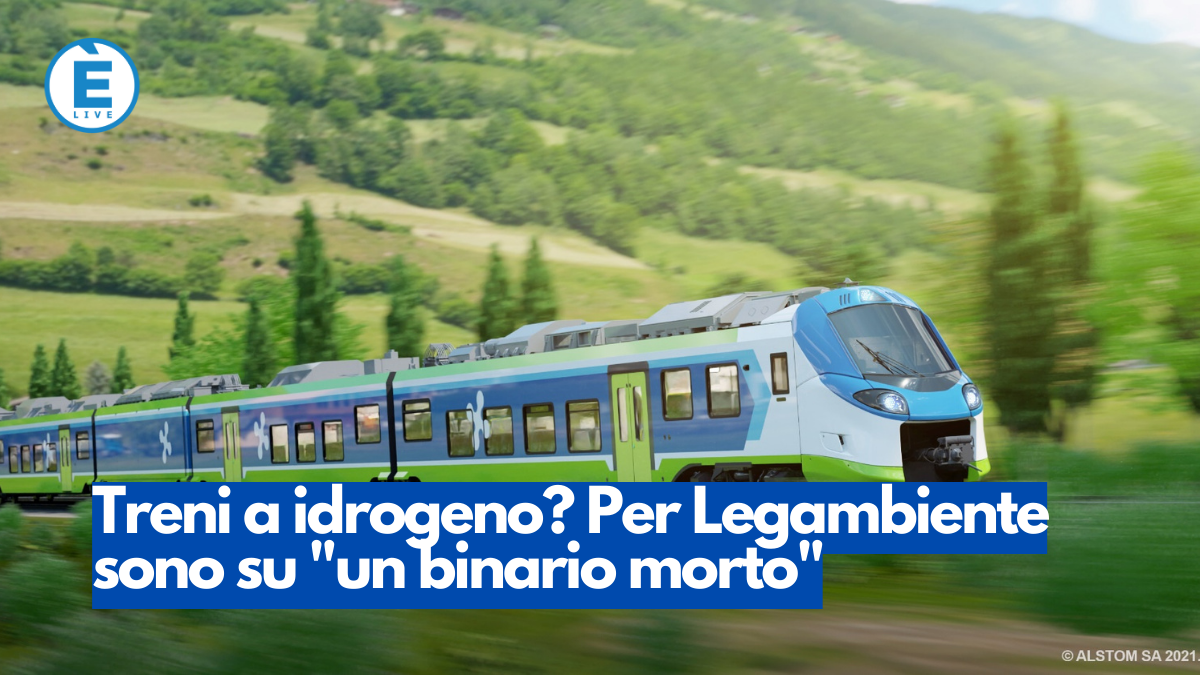 Treni A Idrogeno Per Legambiente Sono Su Un Binario Morto