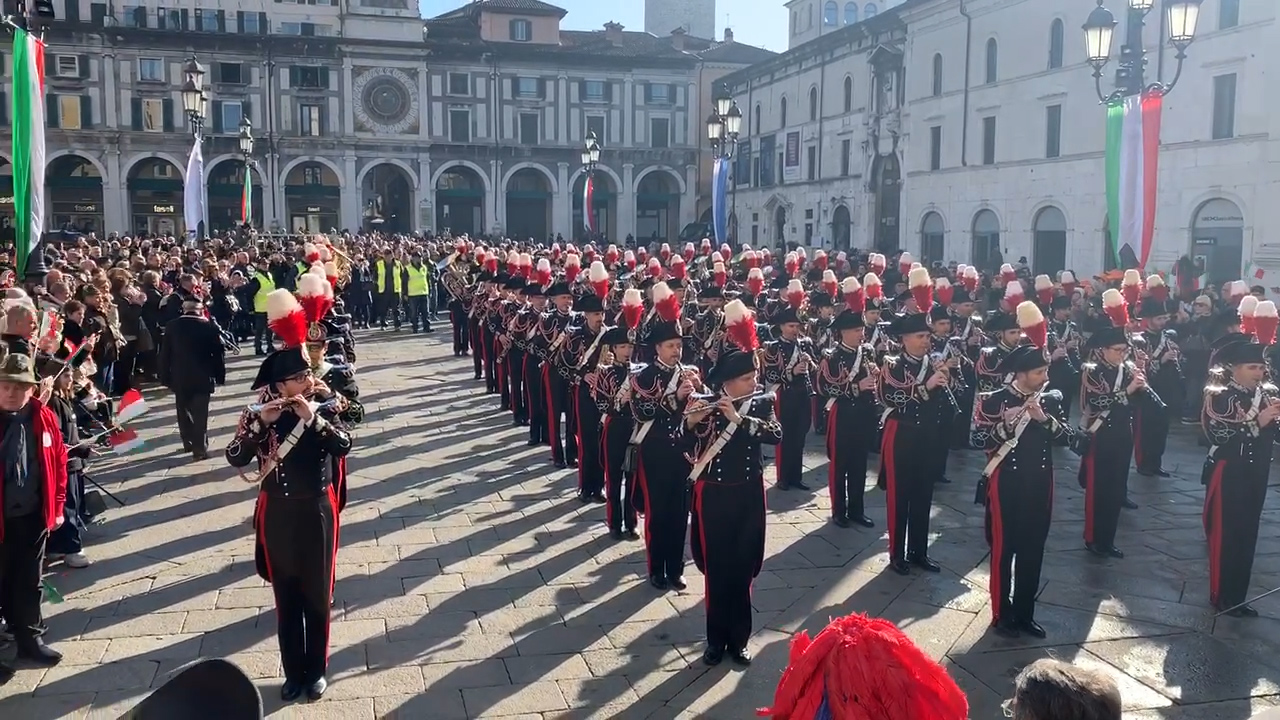 La "prima Volta" Della Banda Nazionale Dei Carabinieri A Brescia