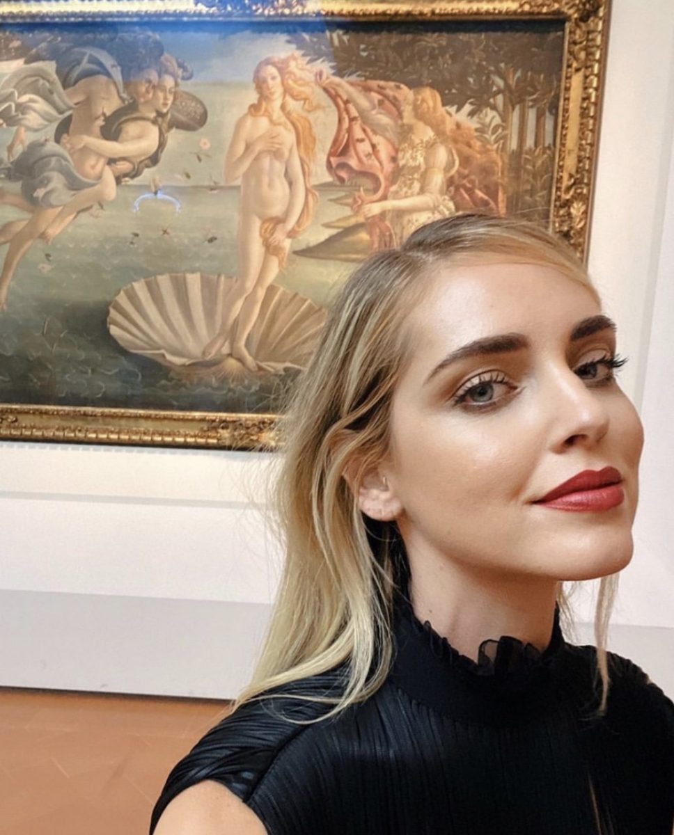 Chiara Ferragni, boom di ingressi agli Uffizi di Firenze dopo la visita ...