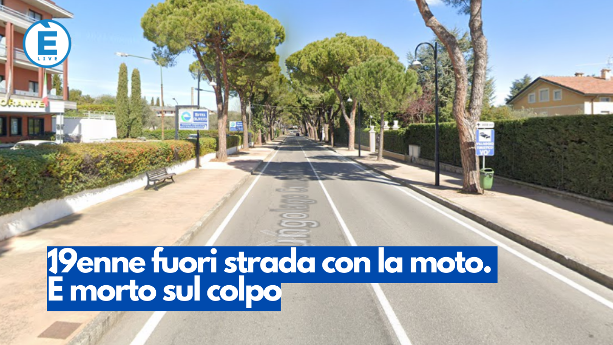 19enne Fuori Strada Con La Moto. È Morto Sul Colpo - ÈliveBrescia TV