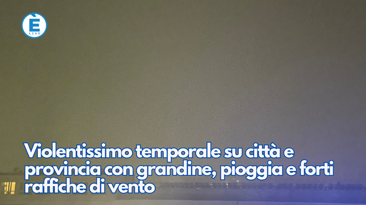 Violento Temporale Su Brescia: Grandine E Vento - ÈliveBrescia TV