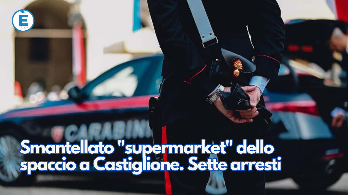 Smantellato "supermarket" Dello Spaccio A Castiglione. Sette Arresti ...