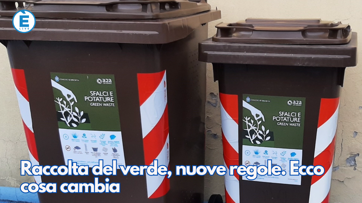 Raccolta del verde, nuove regole. Ecco cosa cambia - ÈliveBrescia TV